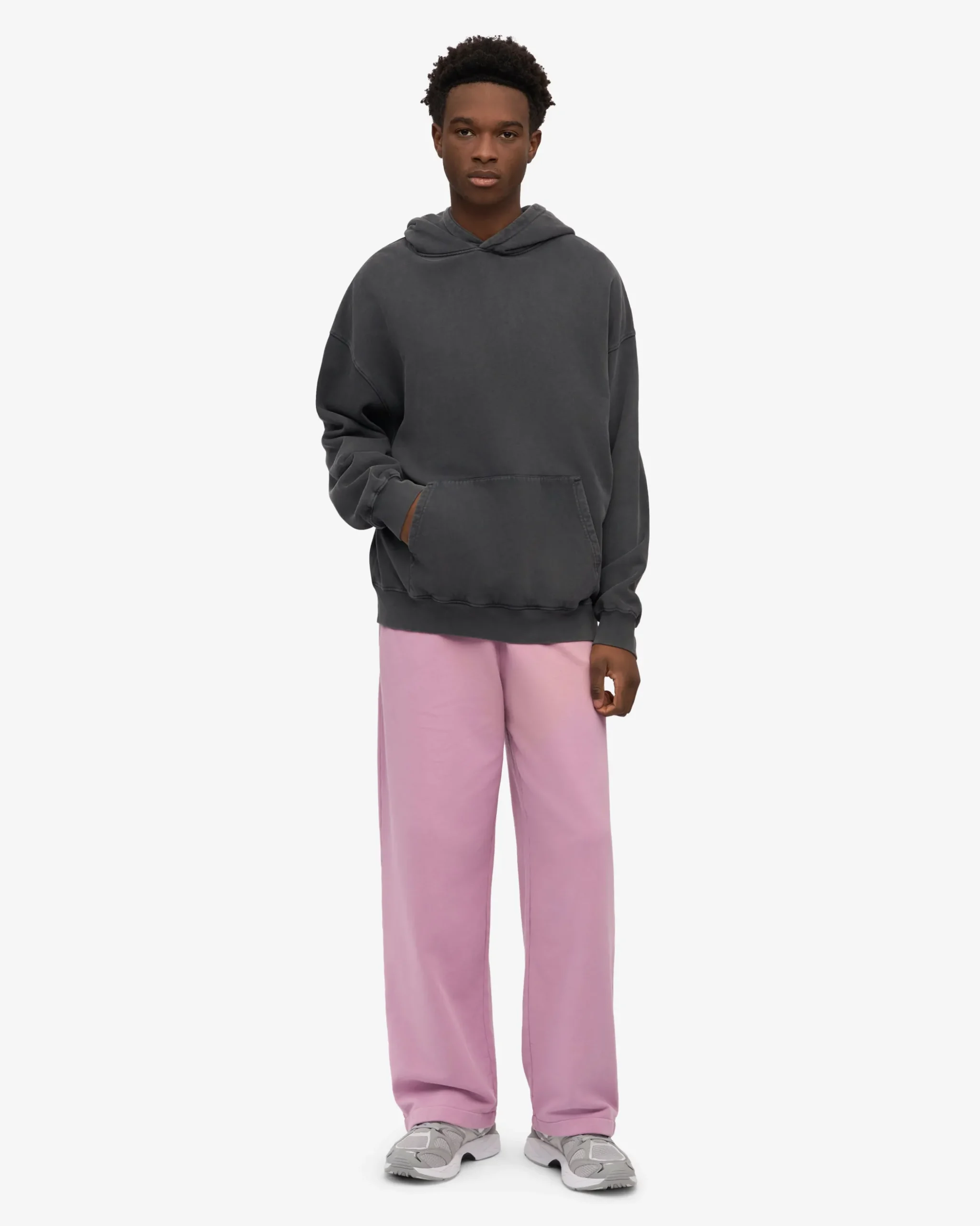 Organic Straight Leg Sweatpants - Cherry Blossom
