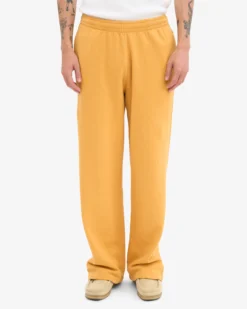 Organic Straight Leg Sweatpants - Burned Yellow