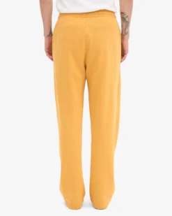 Organic Straight Leg Sweatpants - Burned Yellow