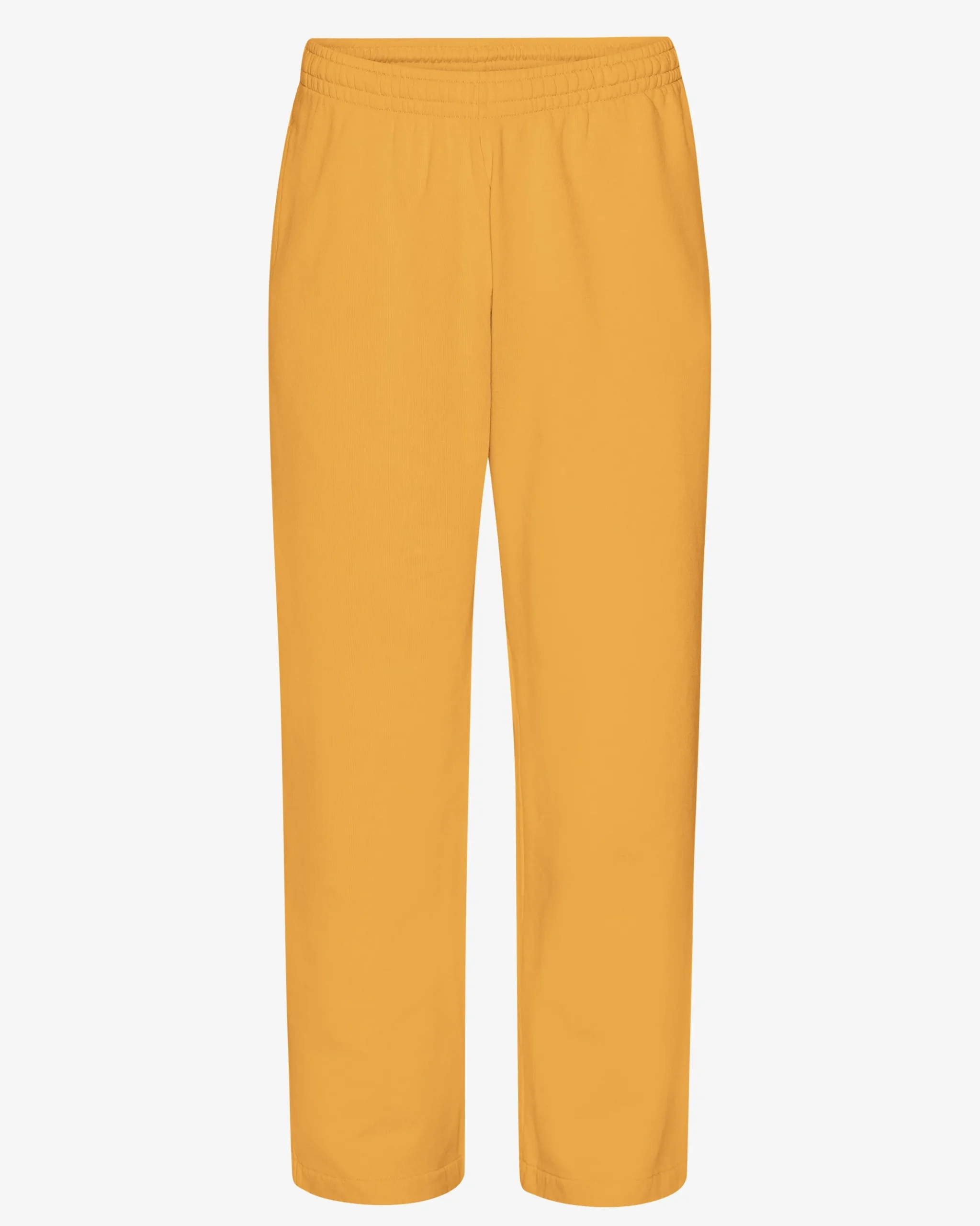 Organic Straight Leg Sweatpants - Burned Yellow