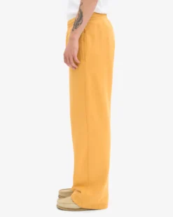 Organic Straight Leg Sweatpants - Burned Yellow