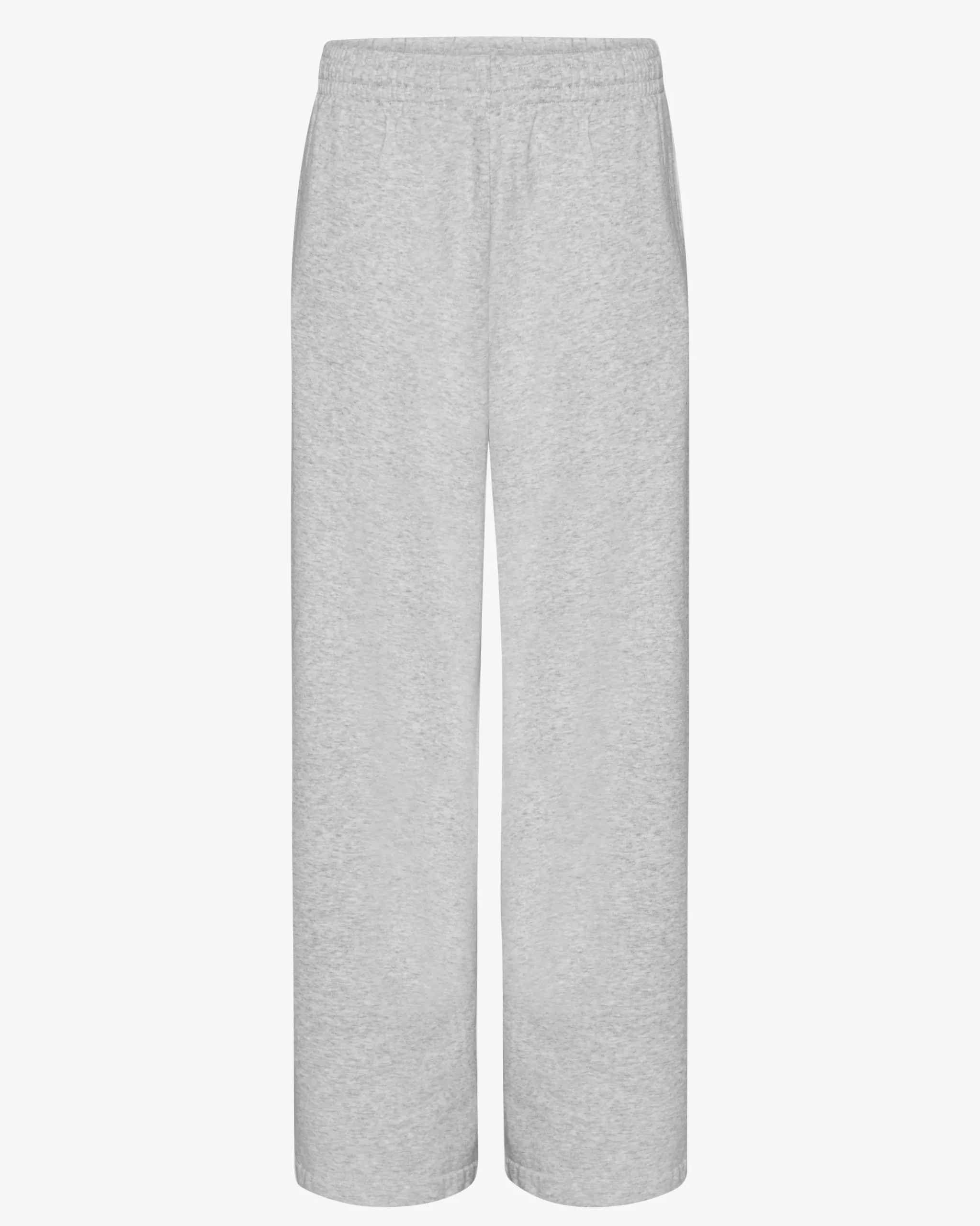 Organic Straight Leg Sweatpants - Snow Melange