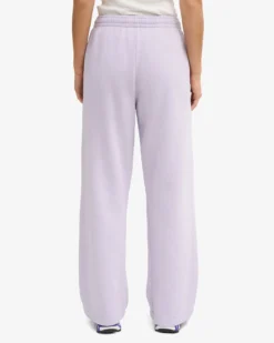 Organic Straight Leg Sweatpants - Soft Lavender
