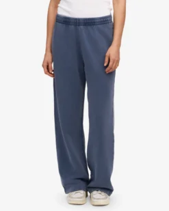 Organic Straight Leg Sweatpants - Neptune Blue