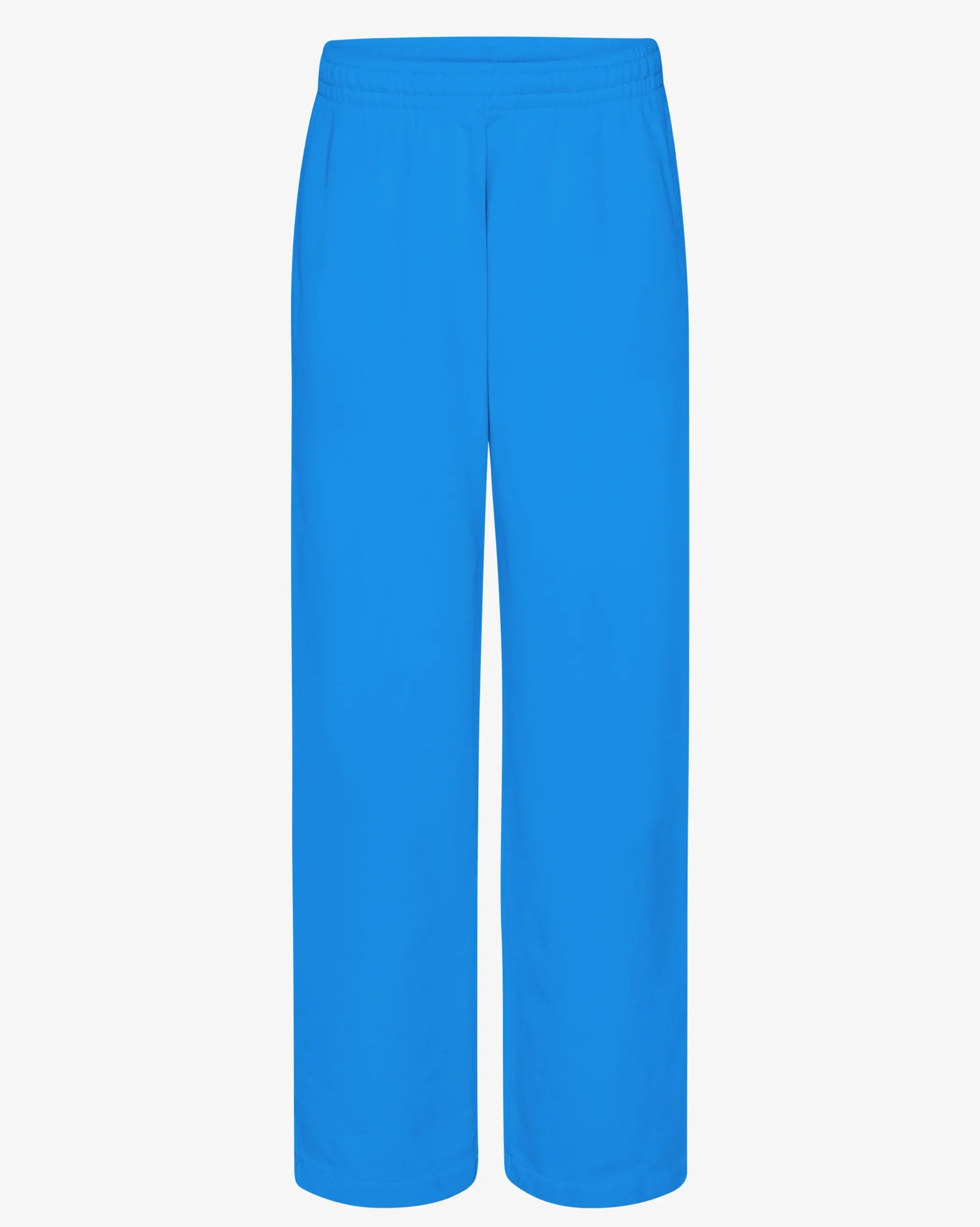 Organic Straight Leg Sweatpants - Pacific Blue