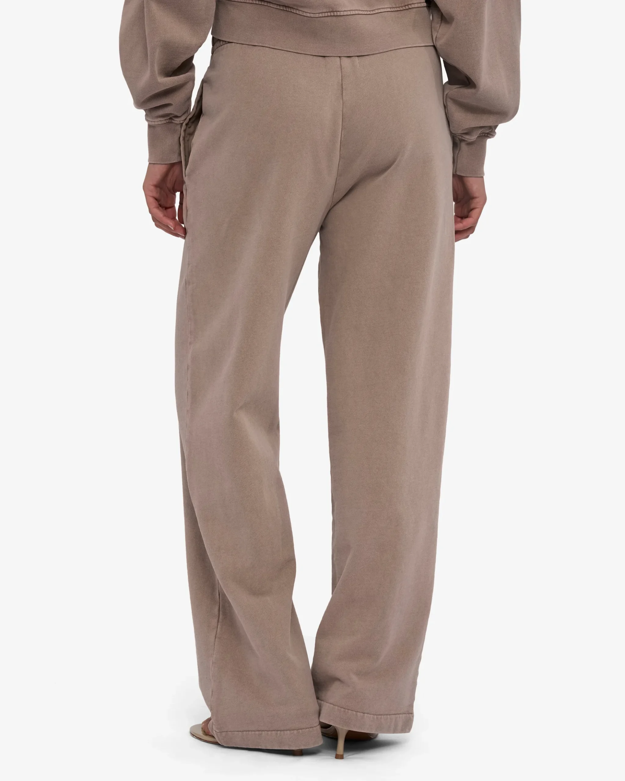Organic Straight Leg Sweatpants - Faded Khaki