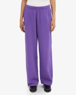 Organic Straight Leg Sweatpants - Ultra Violet