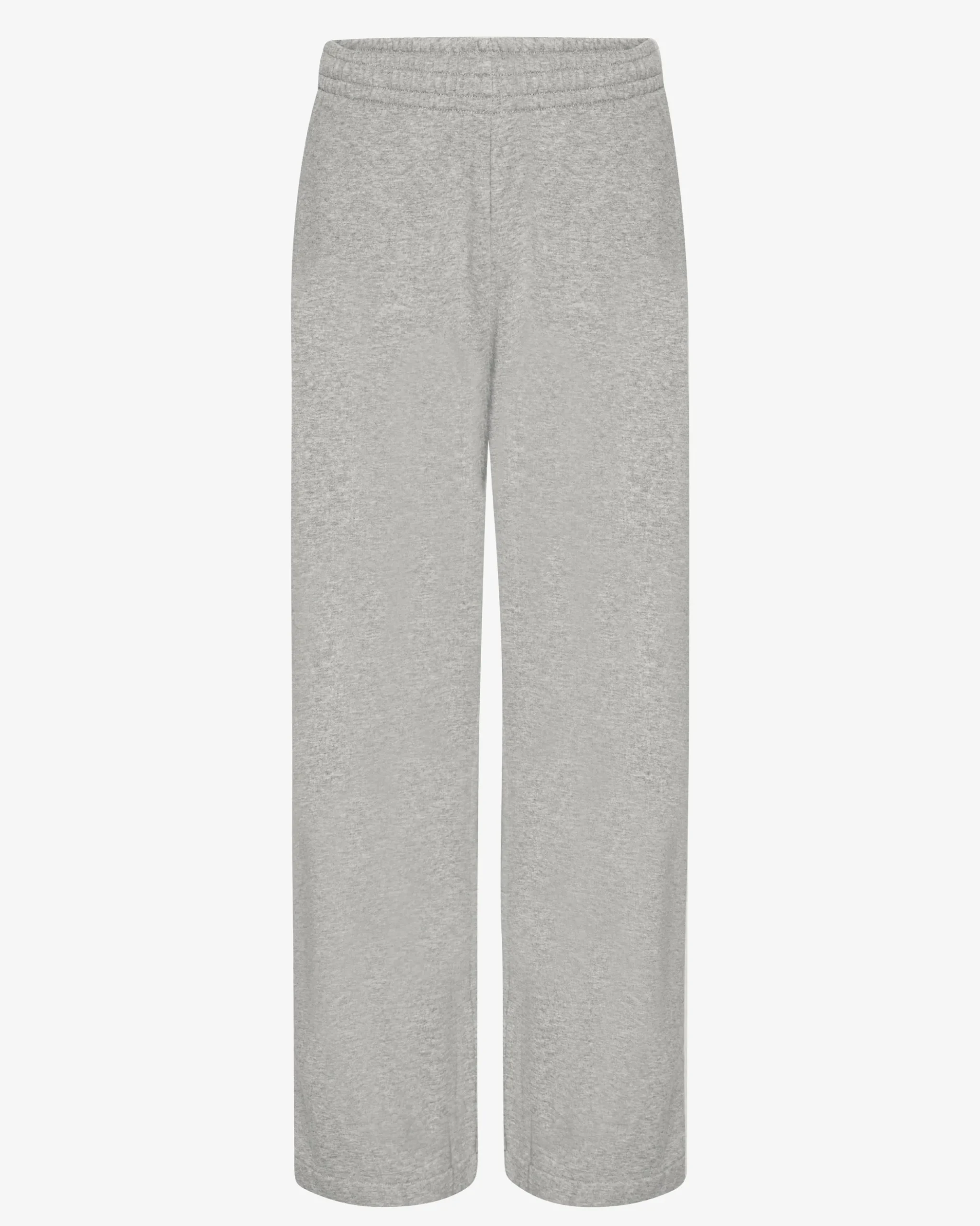 Organic Straight Leg Sweatpants - Heather Grey