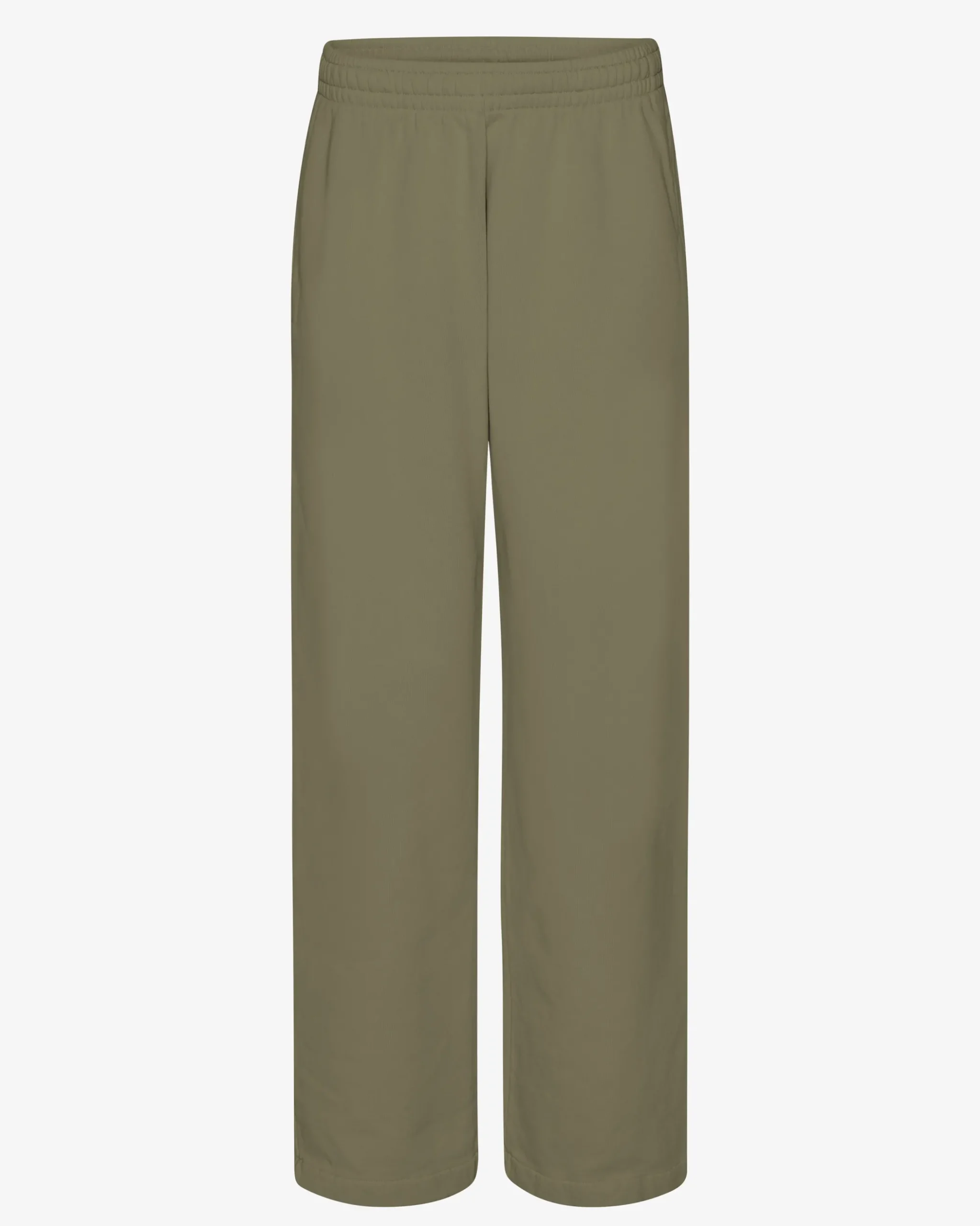 Organic Straight Leg Sweatpants - Dusty Olive