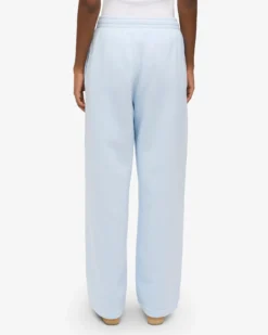 Organic Straight Leg Sweatpants - Polar Blue