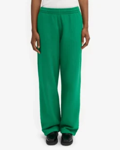 Organic Straight Leg Sweatpants - Kelly Green