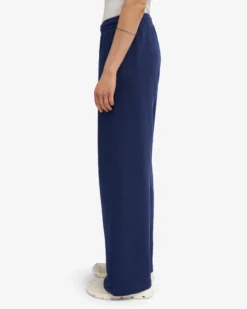 Organic Straight Leg Sweatpants - Marine Blue