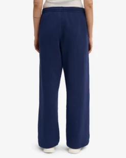 Organic Straight Leg Sweatpants - Marine Blue