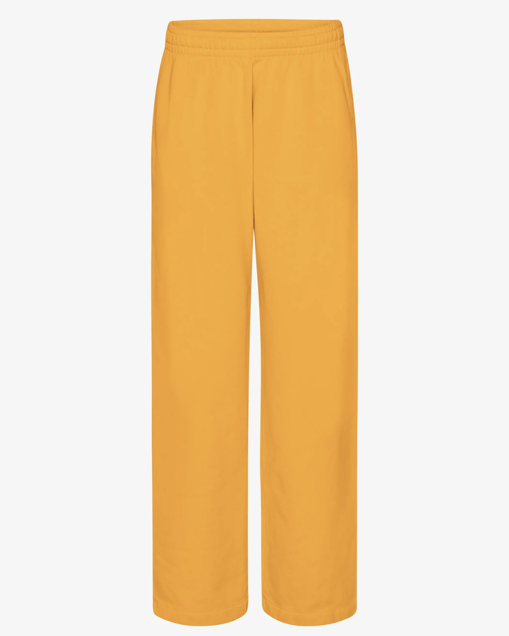 Organic Straight Leg Sweatpants - Burned Yellow