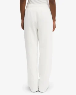 Organic Straight Leg Sweatpants - Optical White