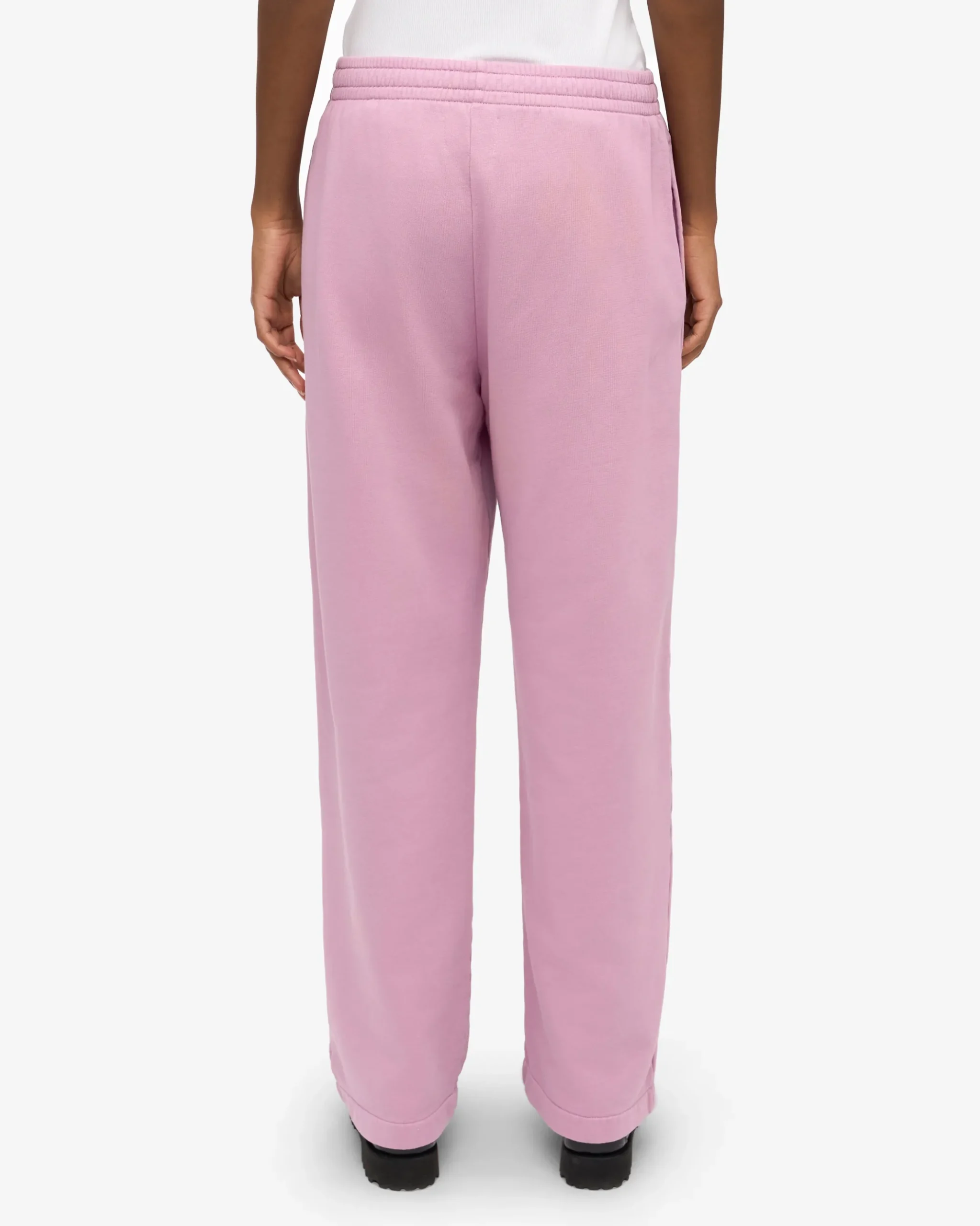 Organic Straight Leg Sweatpants - Cherry Blossom