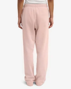 Organic Straight Leg Sweatpants - Faded Pink