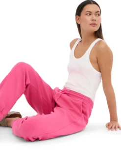 Organic Sweatpants - Bubblegum Pink