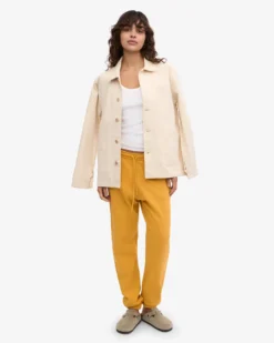 Organic Sweatpants - Burned Yellow