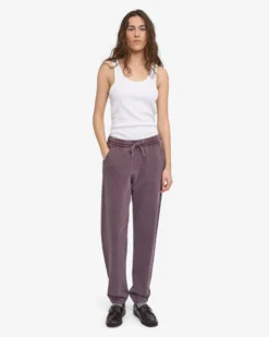 Organic Sweatpants - Faded Grape