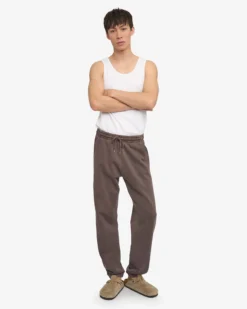 Organic Sweatpants - Faded Mud