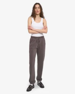 Organic Sweatpants - Faded Mud