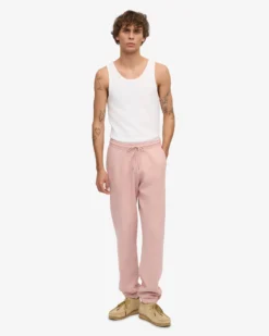 Organic Sweatpants - Faded Pink