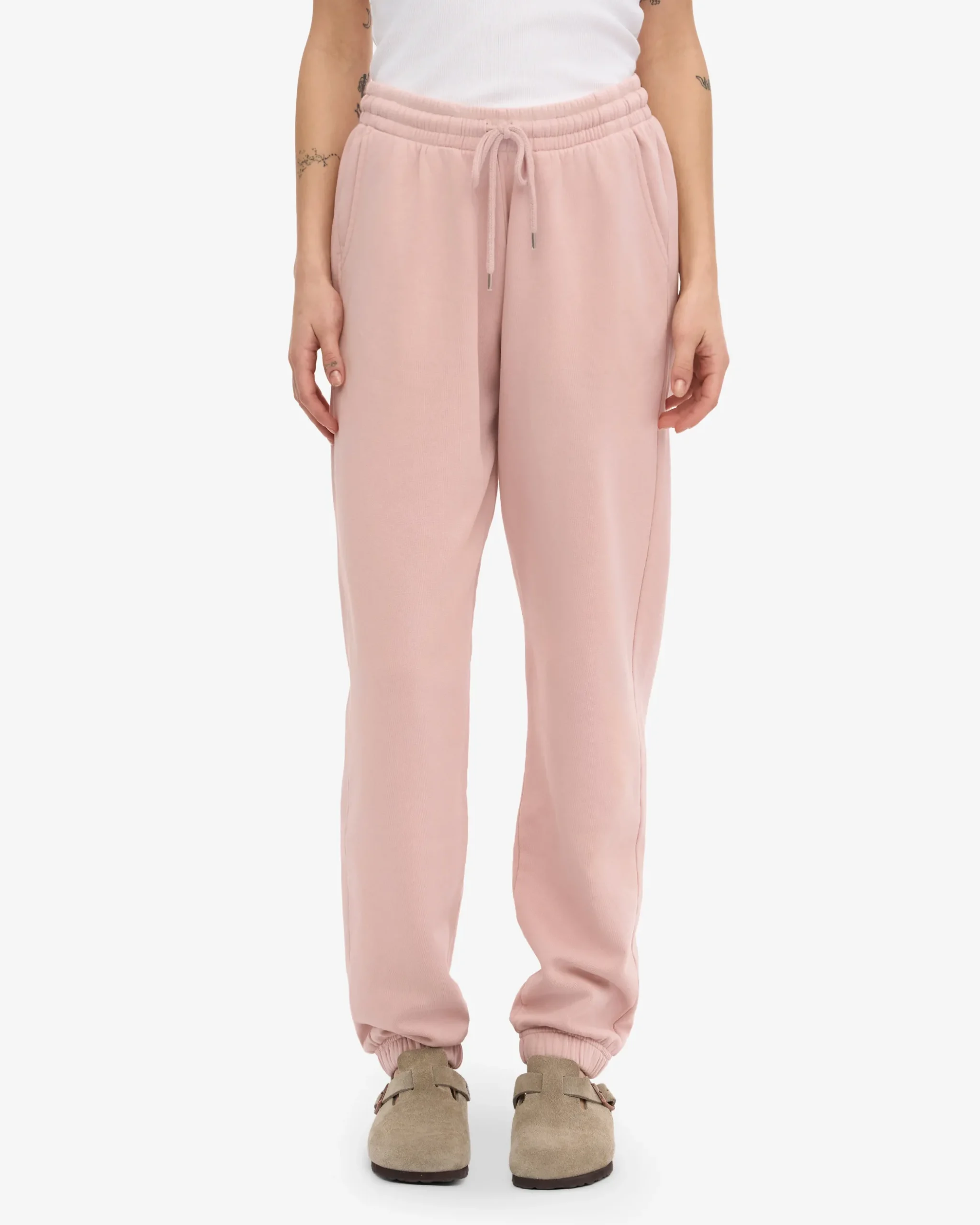 Organic Sweatpants - Faded Pink