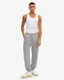 Organic Sweatpants - Heather Grey