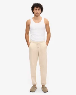 Organic Sweatpants - Ivory White