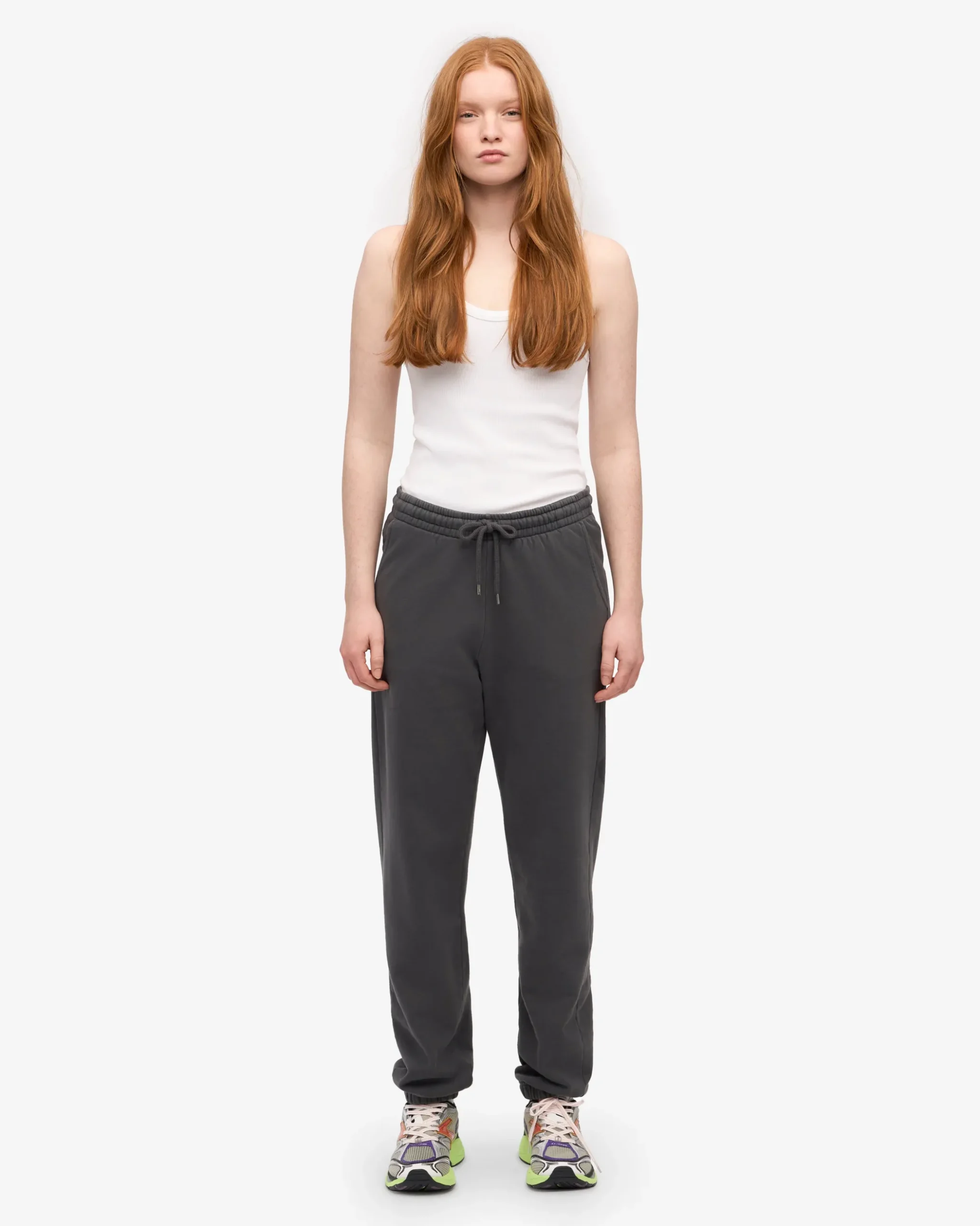 Organic Sweatpants - Lava Grey