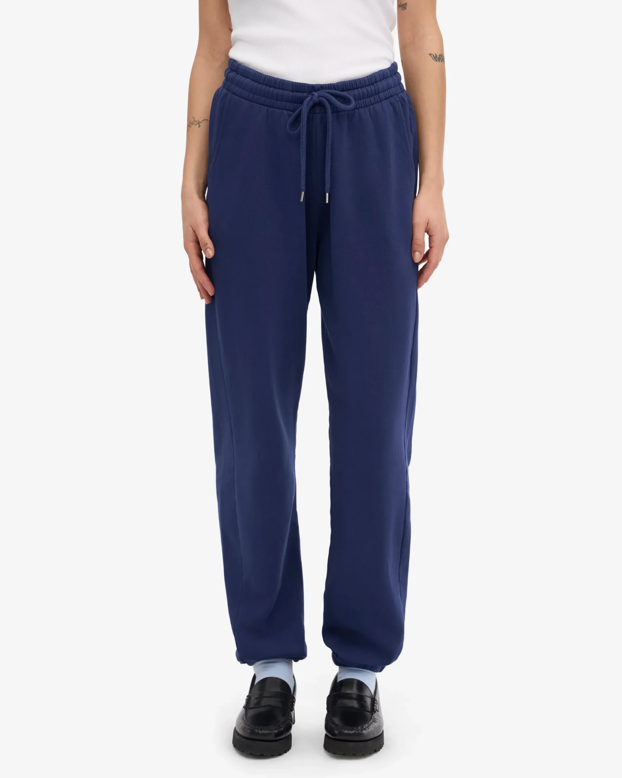 Organic Sweatpants - Marine Blue