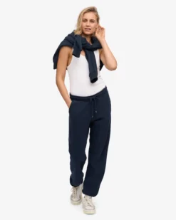 Organic Sweatpants - Navy Blue