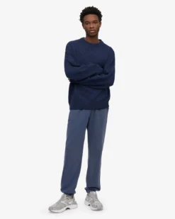 Organic Sweatpants - Neptune Blue