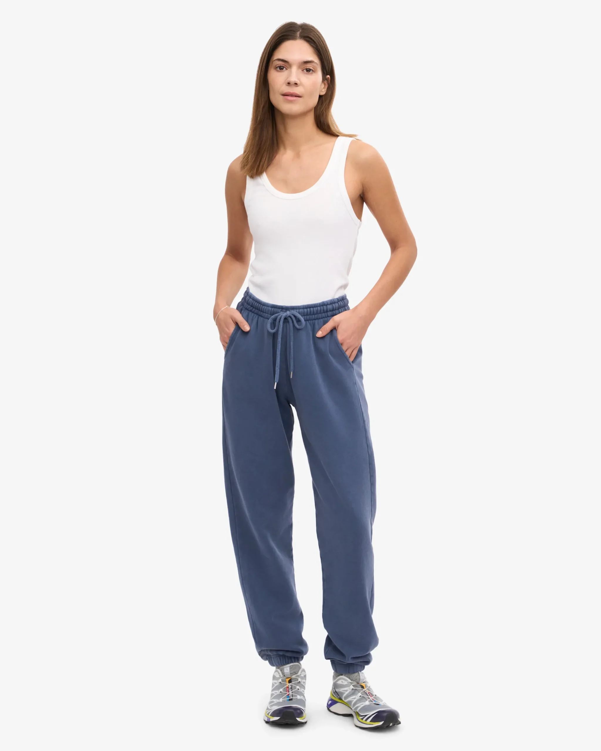 Organic Sweatpants - Neptune Blue