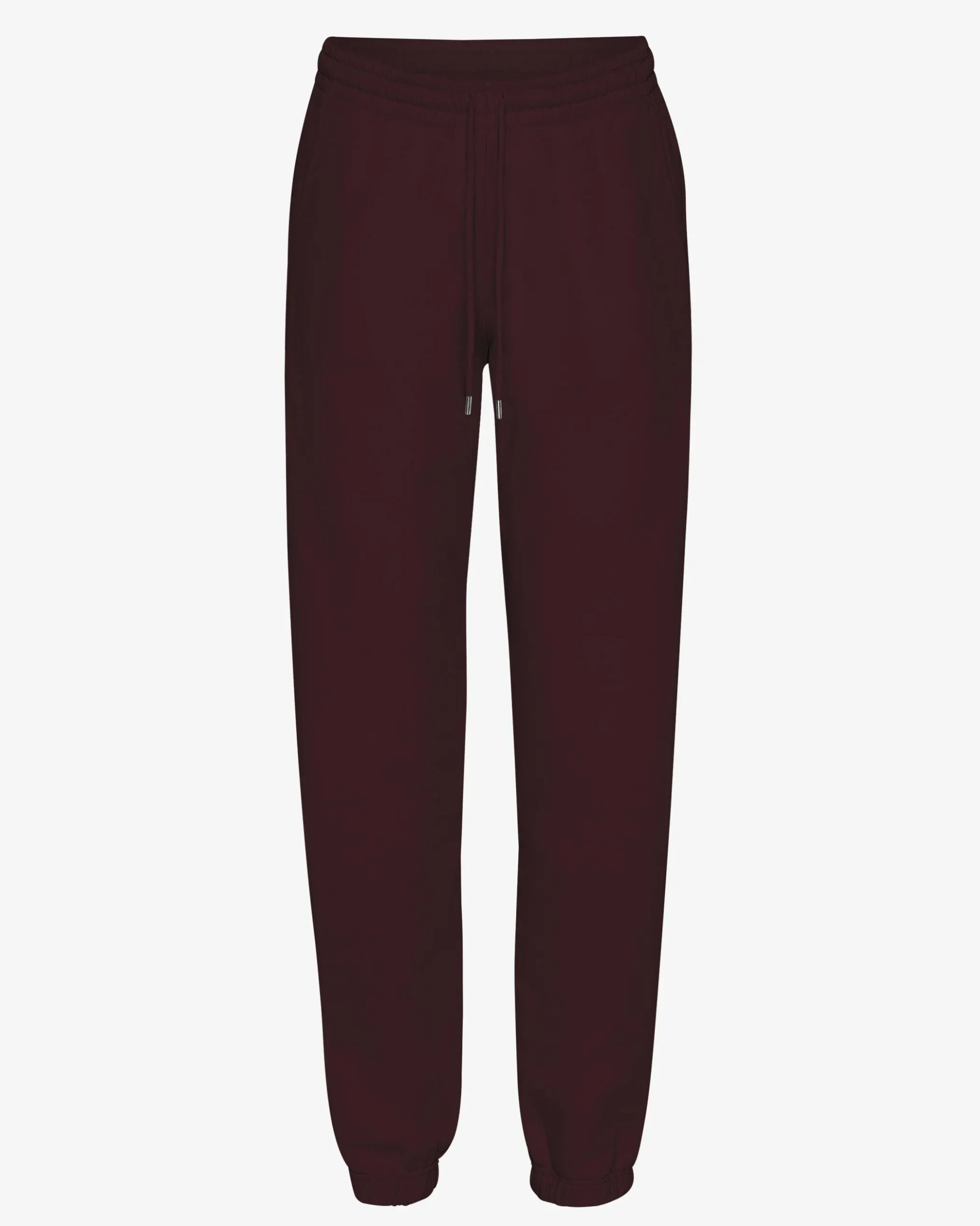 Organic Sweatpants - Oxblood Red