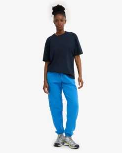 Organic Sweatpants - Pacific Blue