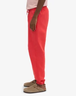 Organic Sweatpants - Red Tangerine