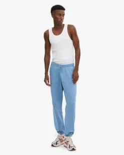 Organic Sweatpants - Seaside Blue
