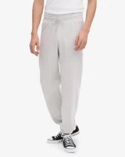 Organic Sweatpants - Snow Melange