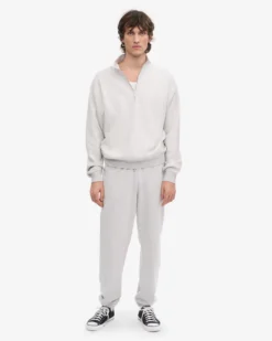 Organic Sweatpants - Snow Melange