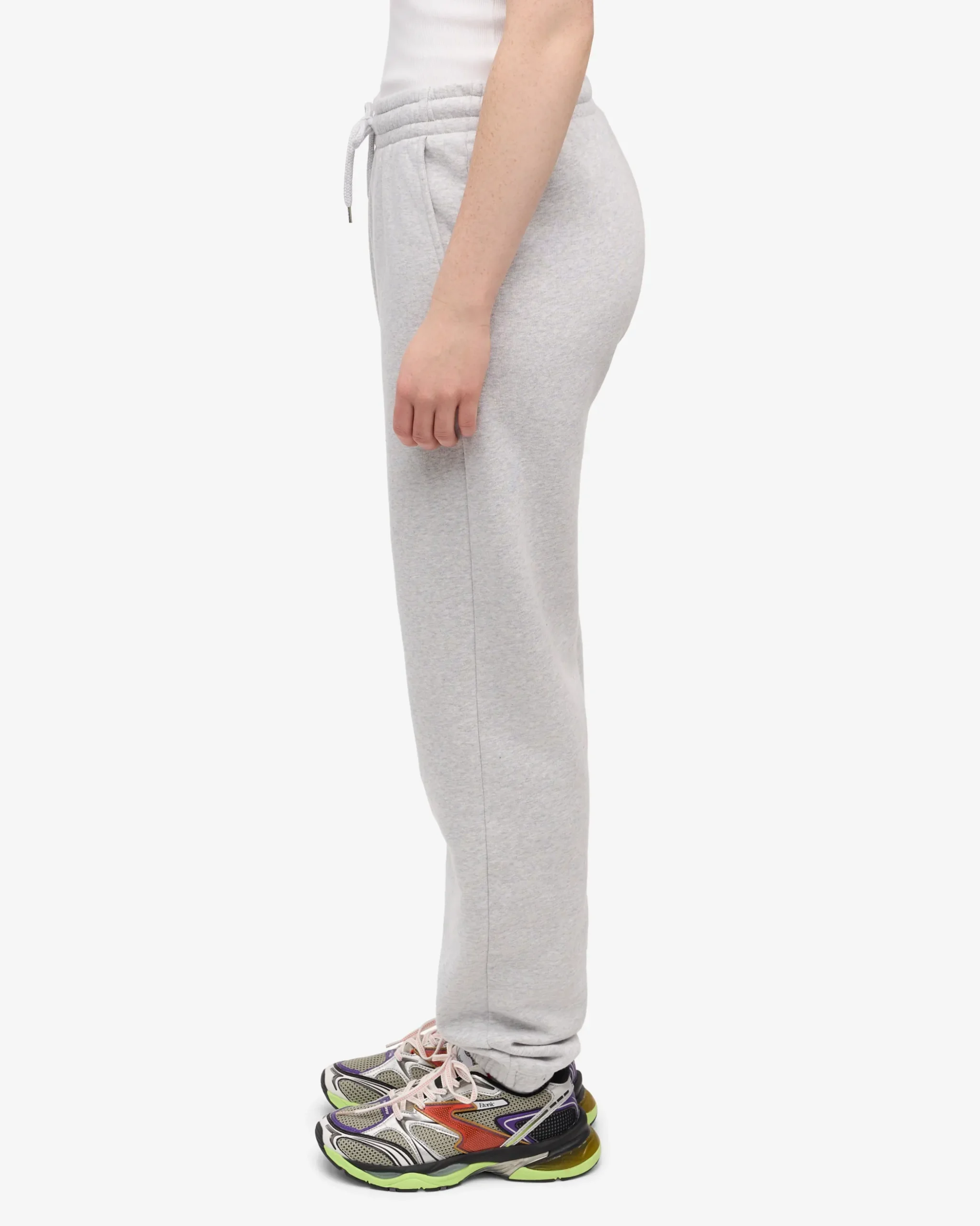 Organic Sweatpants - Snow Melange