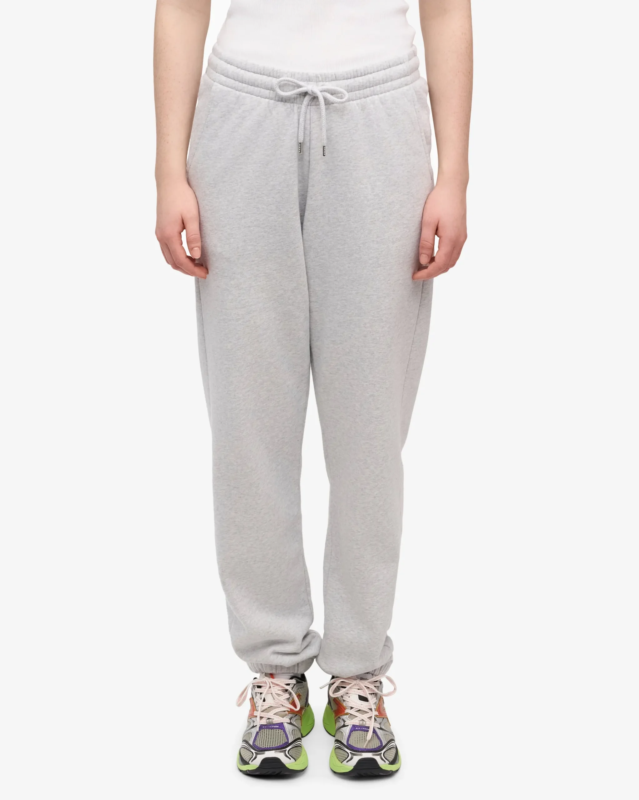 Organic Sweatpants - Snow Melange