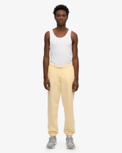 Organic Sweatpants - Soft Yellow