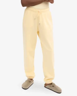 Organic Sweatpants - Soft Yellow