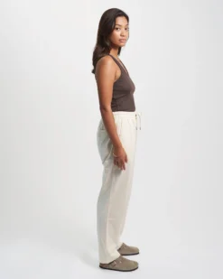 Organic Twill Pants - Dusty Olive