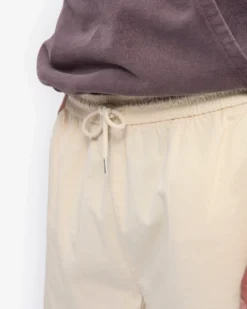 Organic Twill Pants - Ivory White