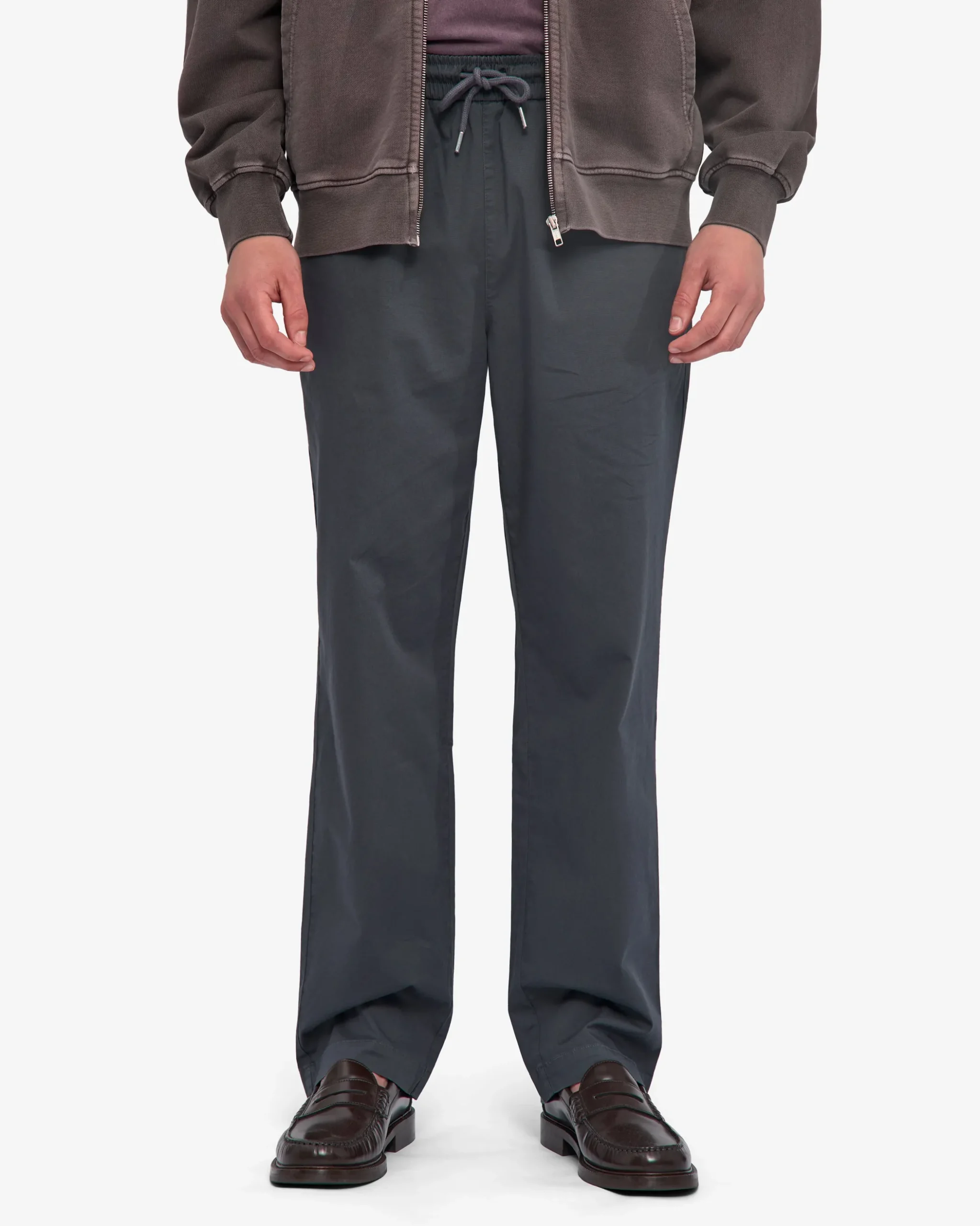 Organic Twill Pants - Lava Grey