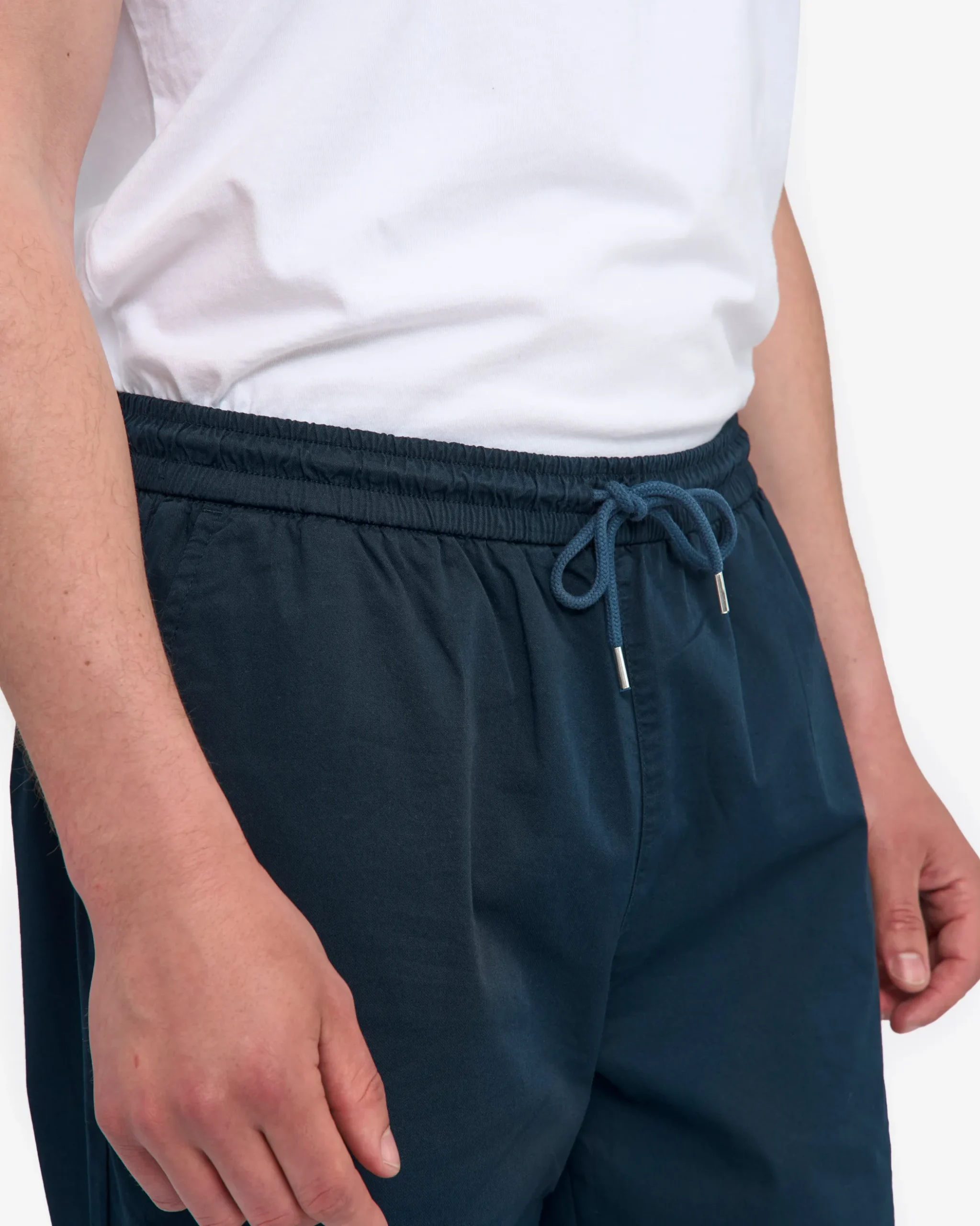 Organic Twill Pants - Navy Blue