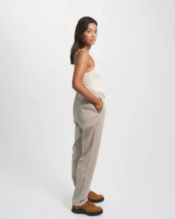 Organic Twill Pants - Navy Blue